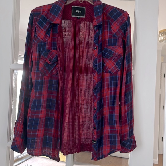 EUC-RAILS- Button down shirt- size Small - Picture 7 of 8